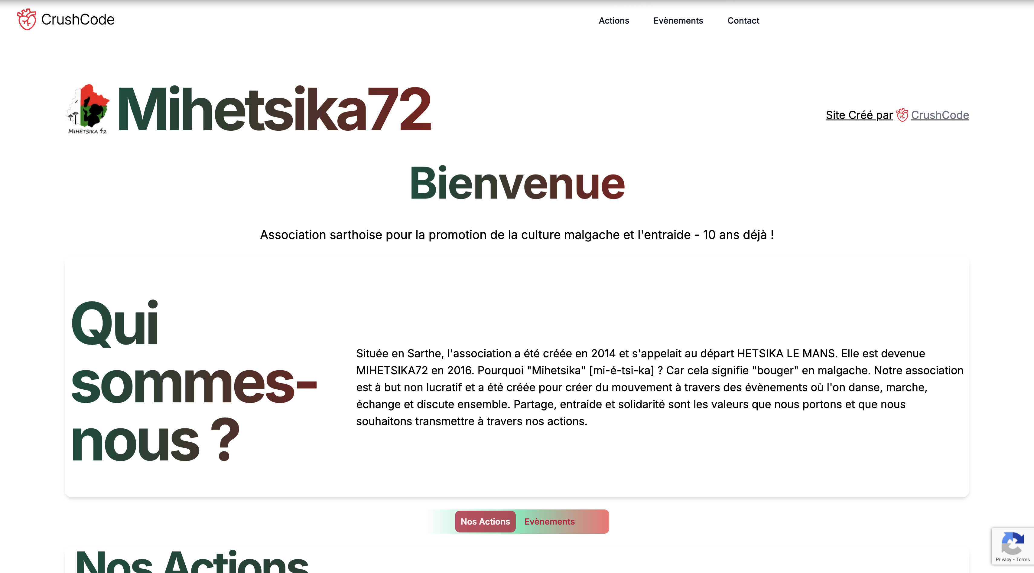 Mihetsika72 – Association